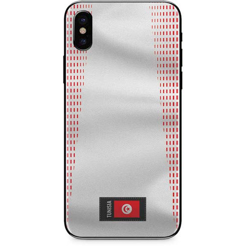 Tunisia Soccer Flag iPhone X Skin